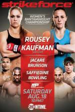 Watch Strikeforce Rousey vs Kaufman Vumoo