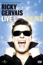 Watch Ricky Gervais Live 3 Fame Vumoo