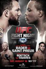 Watch UFC Fight Night 47: Bader Vs. Preux Vumoo