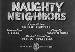 Watch Naughty Neighbors (Short 1939) Vumoo