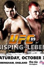 Watch UFC 89: Bisping v Leben Vumoo