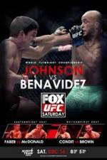 Watch UFC On Fox Johnson vs Benavidez II Vumoo