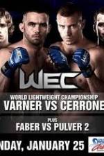 Watch WEC 38 Varner vs Cerrone Vumoo