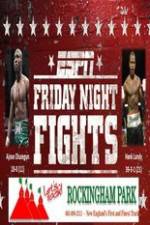 Watch ESPN Friday Night Fights Vumoo