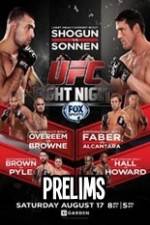 Watch UFC Fight Night 26 Preliminary Fights Vumoo