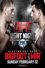 Watch UFC Fight Night 61 Bigfoot vs Mir Vumoo
