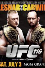 Watch UFC 116: Lesnar vs. Carwin Vumoo
