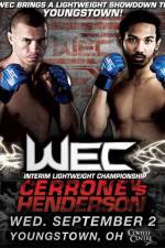 Watch WEC 43 Cerrone vs. Henderson Vumoo