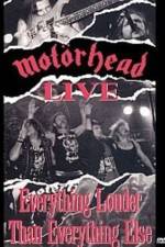 Watch Motorhead: Everything Louder Than Everything Else Vumoo