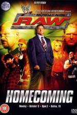 Watch WWE Raw Homecoming Vumoo