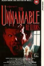 Watch The Unnamable II: The Statement of Randolph Carter Vumoo