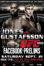 Watch UFC 165 Facebook Prelims Vumoo