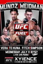 Watch UFC on FUEL 4: Munoz vs. Weidman Vumoo