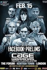 Watch Cage Warriors 64 Facebook Preliminary Fights Vumoo