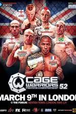 Watch Cage Warriors 52 Vumoo