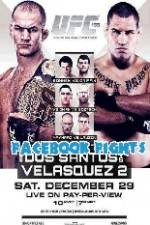 Watch UFC 155 Dos Santos vs Velasquez 2 Facebook Fights Vumoo