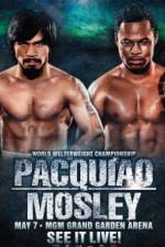 Watch WBO Boxing Manny Pacquiao vs Shane Mosley Vumoo