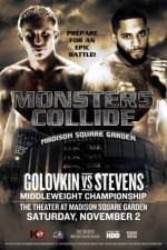 Watch Gennady Golovkin vs Curtis Stevens Vumoo