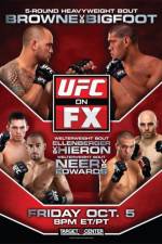 Watch UFC on FX 5 Browne Vs Bigfoot Vumoo