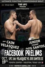 Watch UFC 166 Velasquez vs. Dos Santos III Facebook Prelims Vumoo