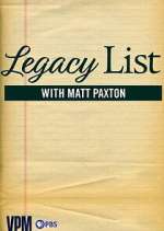 Watch Legacy List with Matt Paxton Vumoo